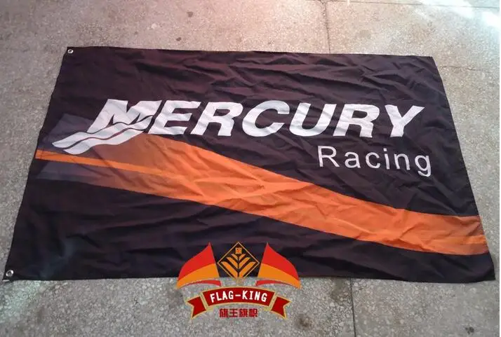 

Для гоночного флага mercury, баннера для производительности морских и автомобильных двигателей