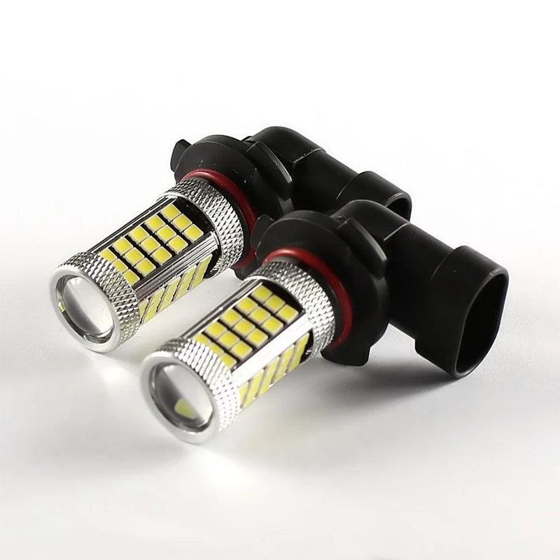 

JX-LCLYL 2 шт. 9005 HB3 2835 63SMD светодиодный проектор противотуманная фара дальнего света светильник лампы белого цвета