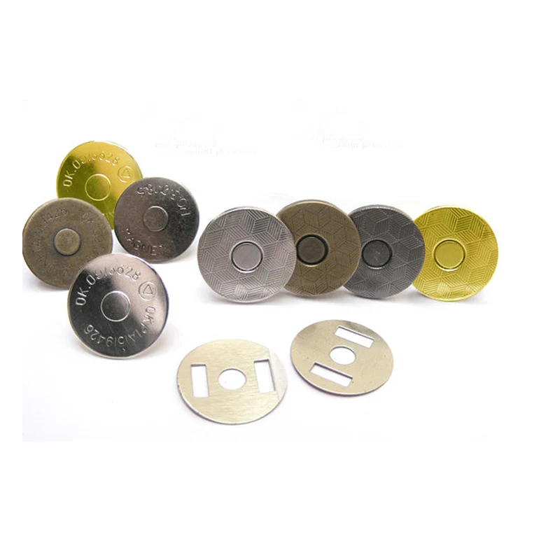 Магнитные пуговицы для кошелька 14 мм античная латунь аксессуары сумок 200
