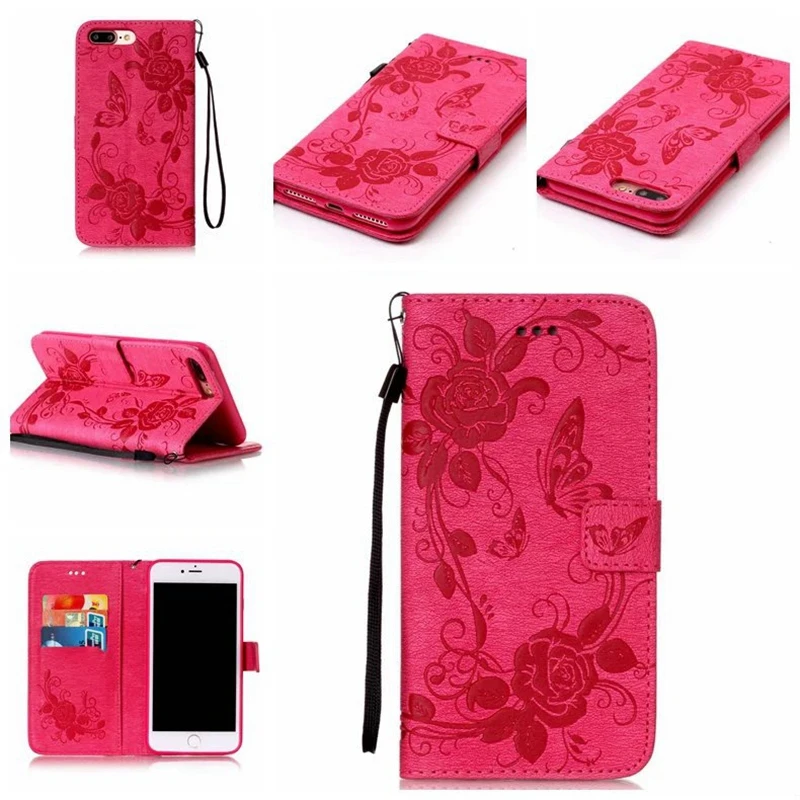 Роскошный чехол кошелек с магнитной подставкой для Apple iphone5 5S SE 6 6S 6plus 7 7s plus чехлы