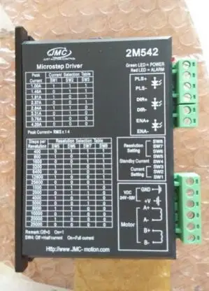 2 фазный Драйвер шагового двигателя 4.5A 2M542 24 50VDC CNC Micro Stepping Name23 замена M542|stepper motor