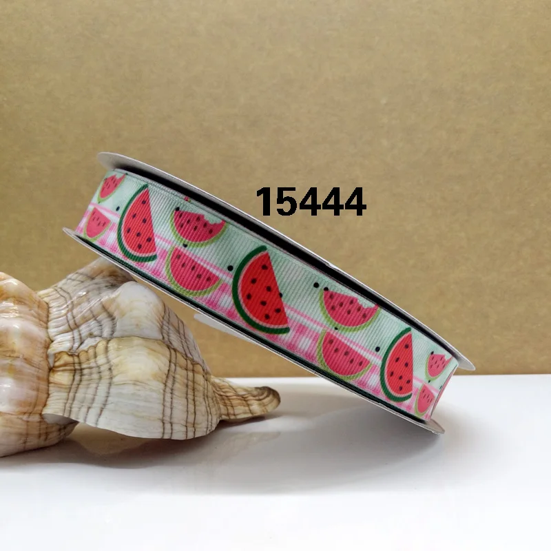 Бесплатная доставка 50 ярдов Омбре Печать grosgrain ленты 15723 | Дом и сад