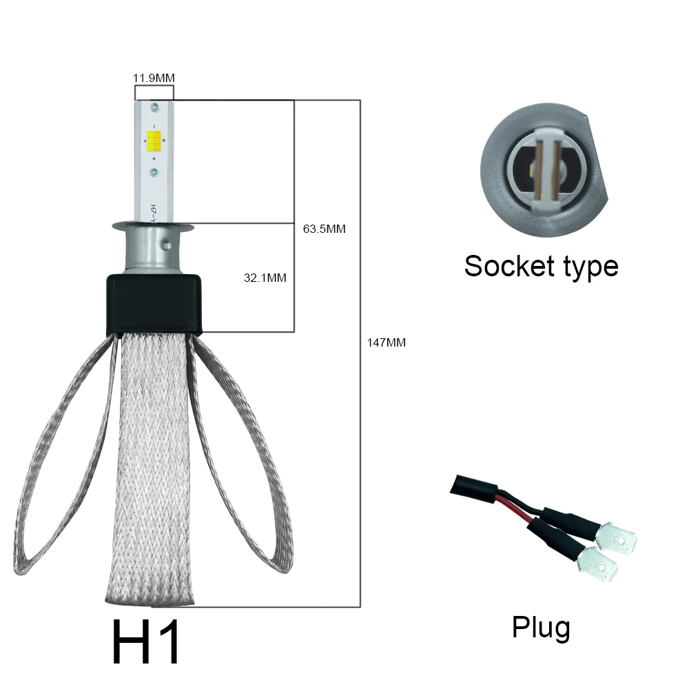 PAMPSEE T9 H7 H11 светодиодный фар автомобиля 9005 HB3 9006 HB4 H8 9012 H1 H3 880 H27 H4 светодиодный двойной Цвет фары комплект 3000K 4300K 6000K