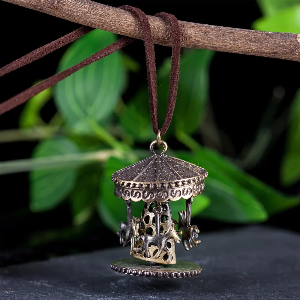 Новинка 2017 года основа для кулонов и ожерелья Винтаж Троянский конь кулон