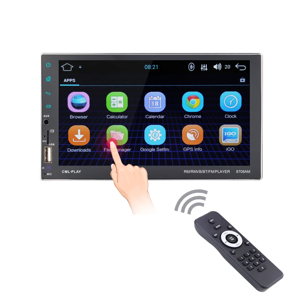 autoradio 2 din andriod mp5 player 7&quot Touch Screen car radio coche mirror link rear view camera estereo para auto oto teypleri |