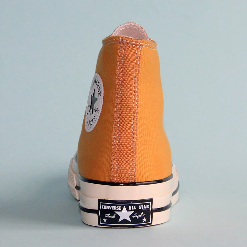 1970 s Converse Оригинальные кроссовки все стильная обувь мужские и женские кроссовки; кеды; повседневная обувь на платформе высокие классические Скейтбординг обувь 162056C