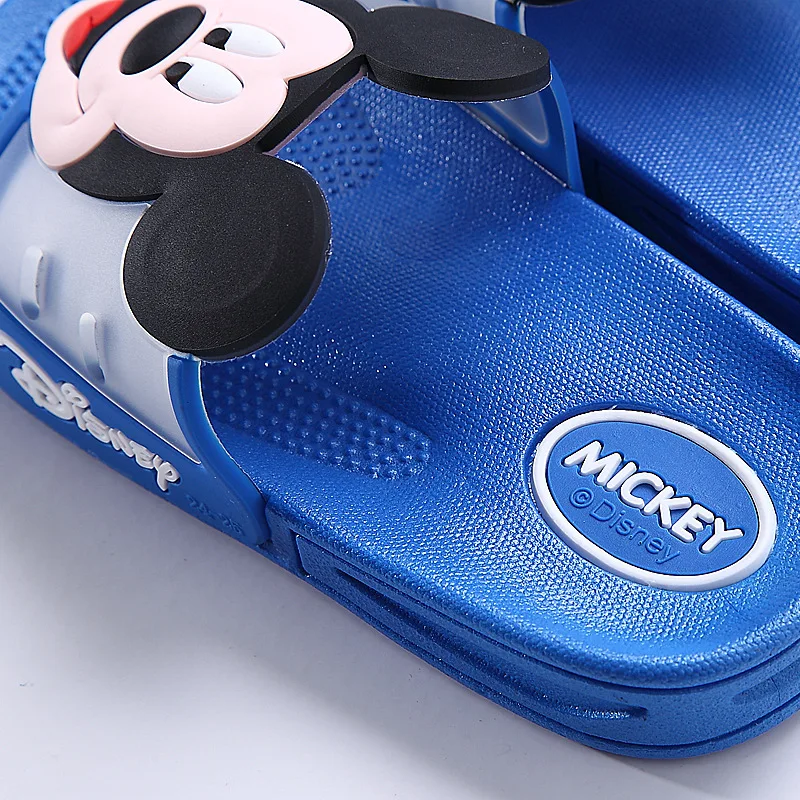 Лето 2019 Disney новые домашние тапочки для родителей и детей с милым