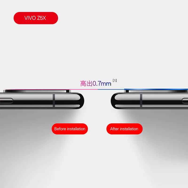 Закаленное стекло vivo z5x s1pro Защитная пленка для объектива камеры 9H телефона v17 neo z1