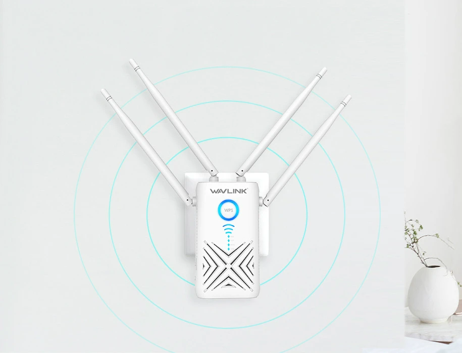 Wavlink 1200 Мбит/с wifi ретранслятор расширитель/усилитель/маршрутизатор/точка доступа гигабитный Беспроводной двухдиапазонный 2,4G/5G Внешние 5dBi антенны
