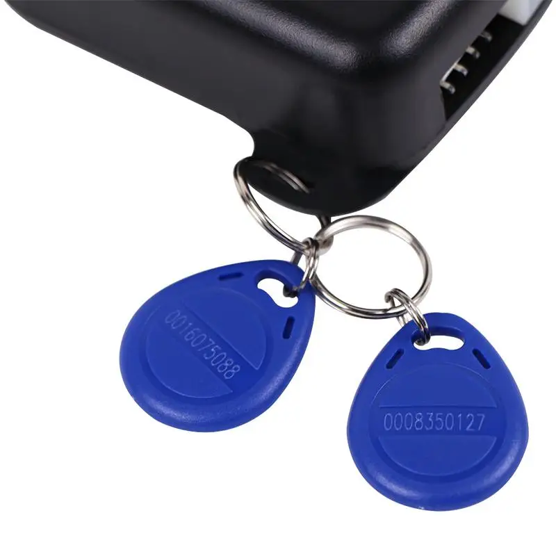 Кнопка зажигания двигателя автомобиля RFID Блокировка стартер бесключевая