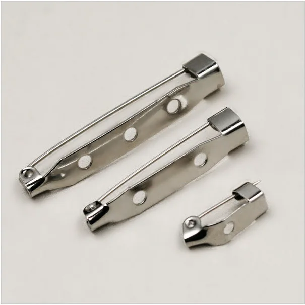 Броши с родиевым покрытием застежки крючки для изготовления ювелирных изделий