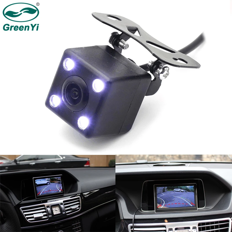GreenYi интеллигентая (ый) автомобиль HD CCD заднего вида резервная камера с