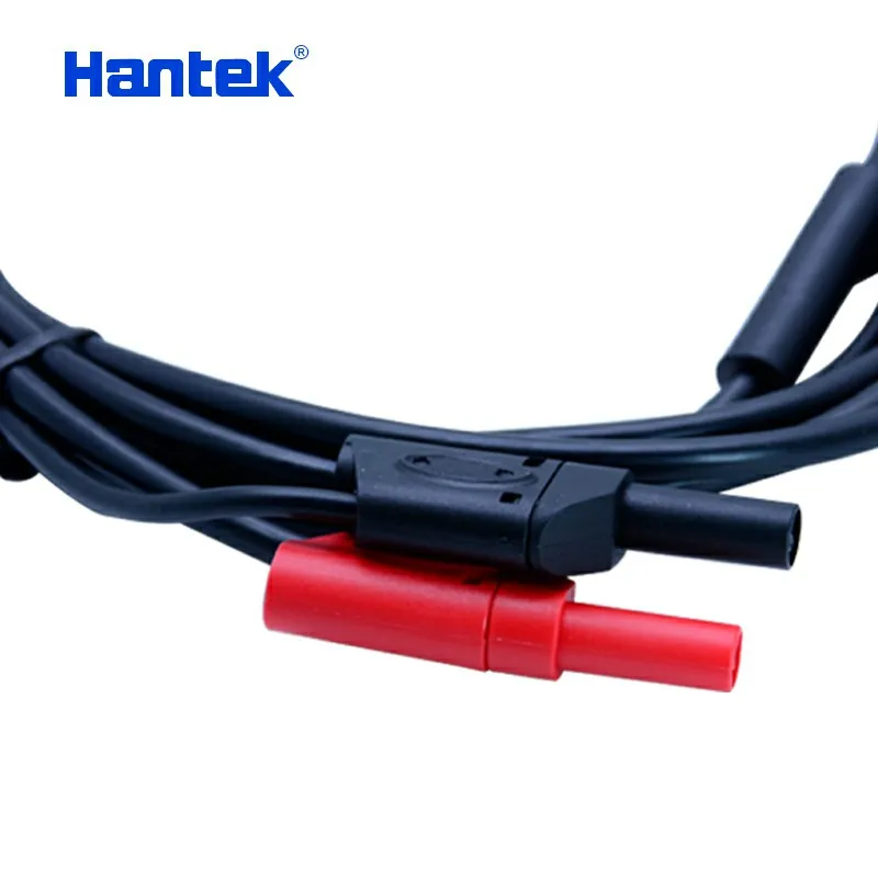 Hantek щупы осциллографа автоматический Тестовый Кабель HT30A BNC к банану двойная