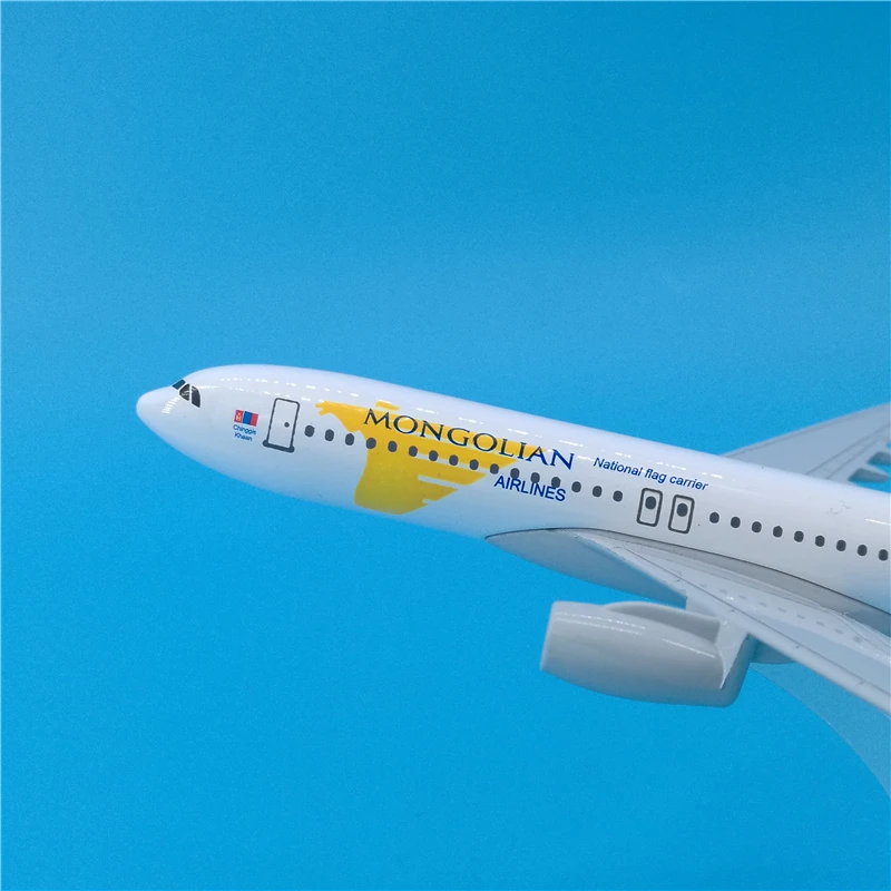 Модель самолета монгольские авиалинии 16 см модель авиационного Боинг 767