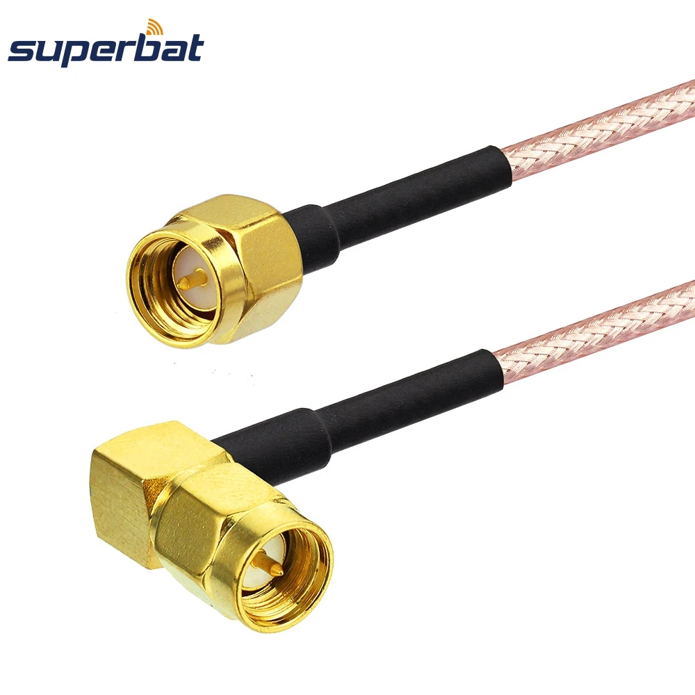

Кабель-удлинитель Superbat SMA с прямым и прямым углом, 20 см