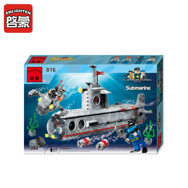 Enlighten модели Здание игрушка Совместимость с LEGO Лего Legos Конструктор E816 382 блок