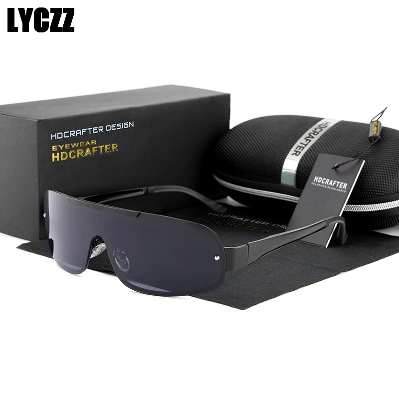 Lyczz черные классические поляризационные солнцезащитные очки для женщин Для