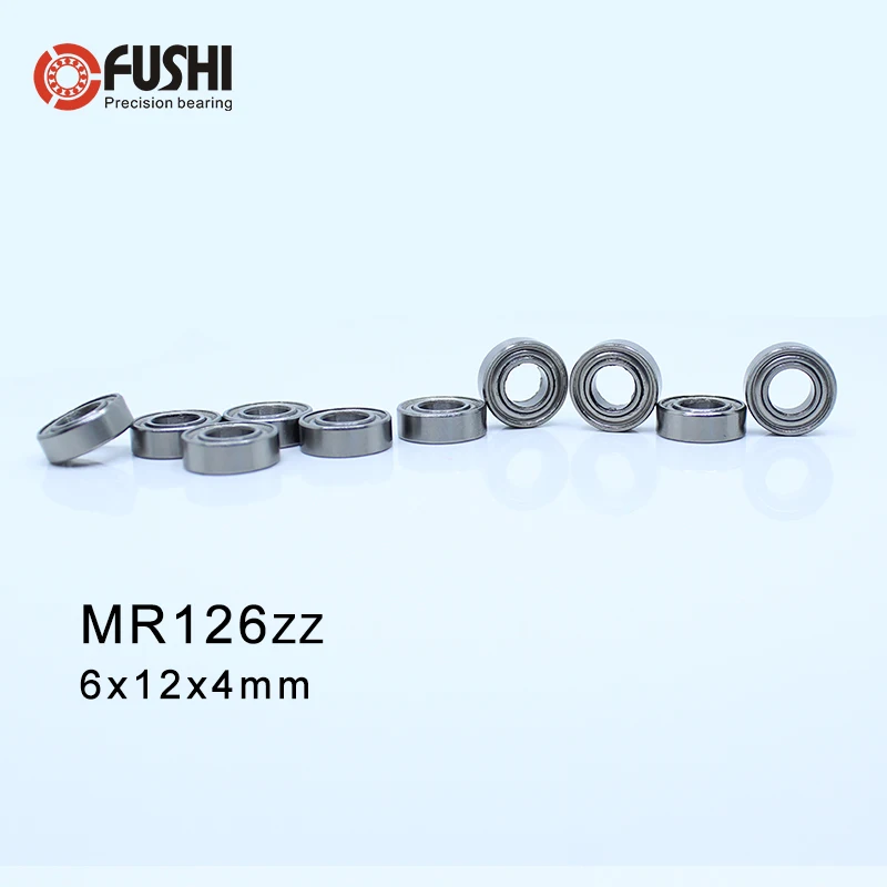 MR126ZZ ABEC-1 (50 шт.) Миниатюрные шарикоподшипники фотометрических размеров 6x12x4 мм