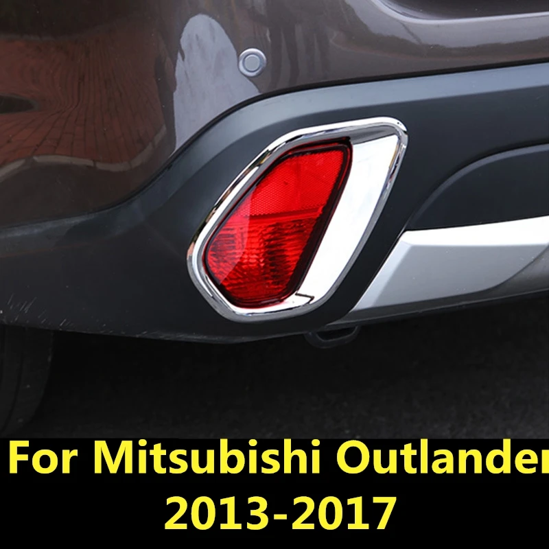 Для Mitsubishi Outlander 2013 2017 передняя противотуманная фара Защитная крышка отделка