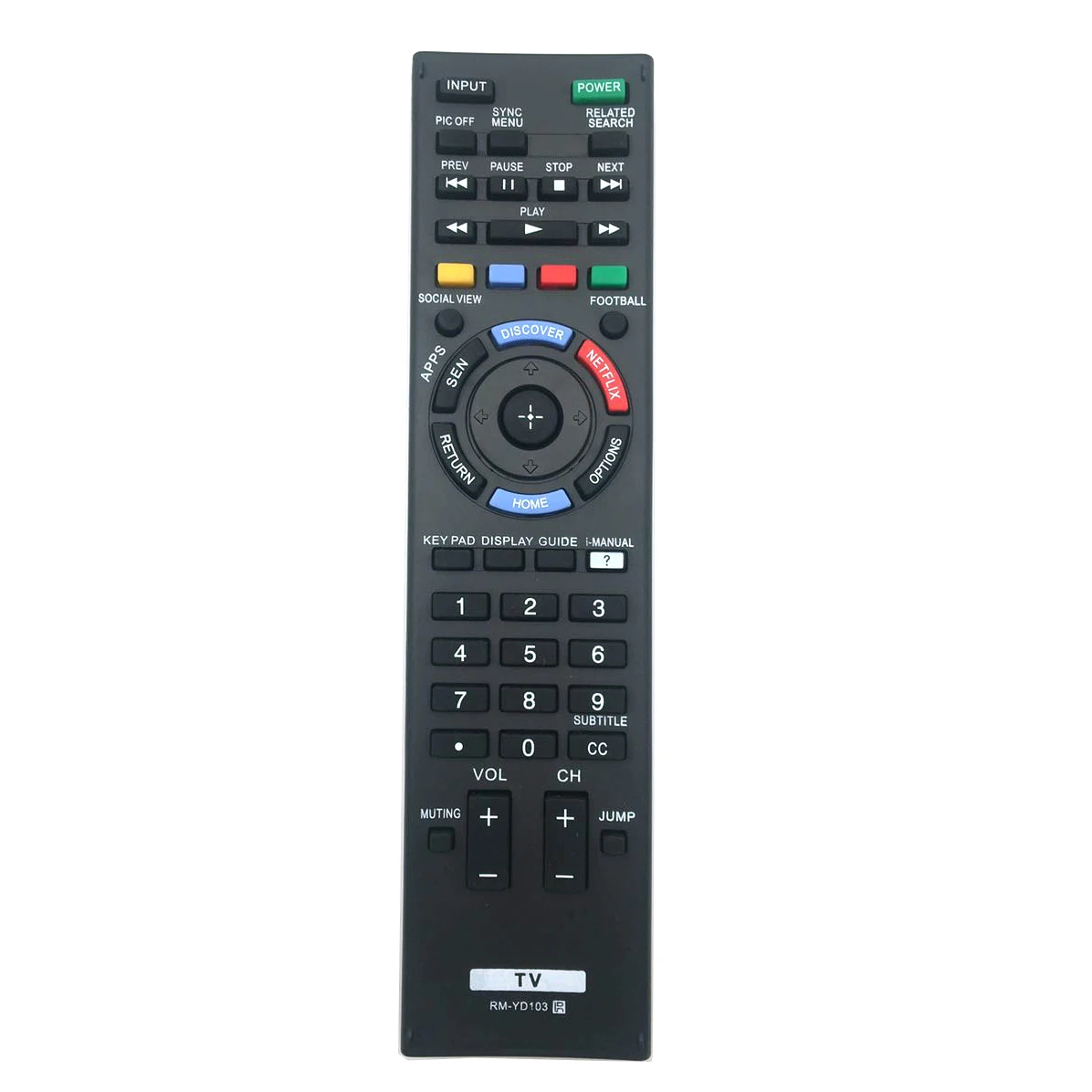 Новый пульт дистанционного управления для телевизоров Sony tv KDL-40R470B KDL-40R480B KDL-40R510C |