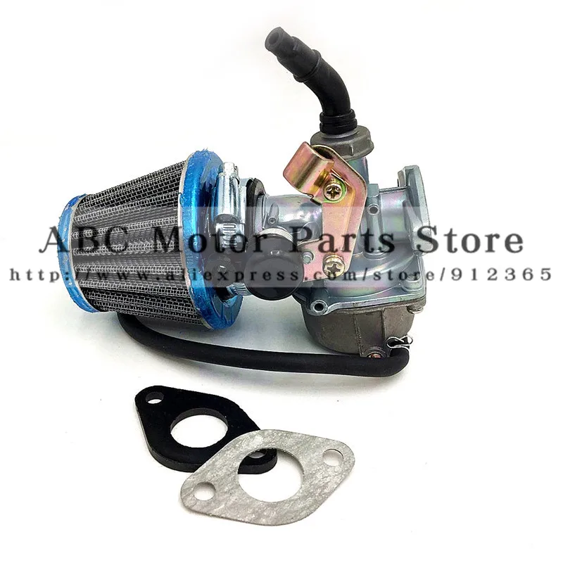 PZ19 19 мм карбюратор для мотоцикла 50cc 70cc 90cc 110cc 125cc ATV Dirt Bike Go Kart Carb Cable choke 35 воздушный