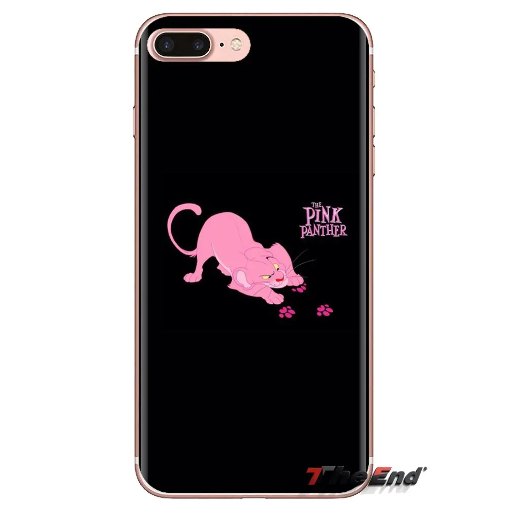 For Huawei G7 G8 P7 P8 P9 P10 P20 P30 Lite Mini Pro P Smart Plus 2017 2018 2019 Pink Panther wallpapers Silicone Phone Cover Bag |