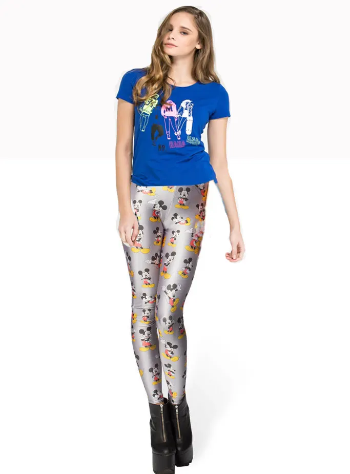 Леггинсы женские с принтом мышь пикантные джеггинсы для взрослых | Женская