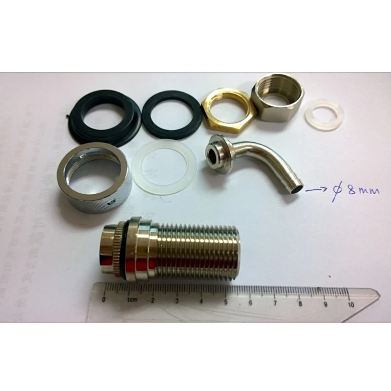 Кран для Домашнего Пива keggeing shank2.16 дюйма кран пива соединяющий хвостовик