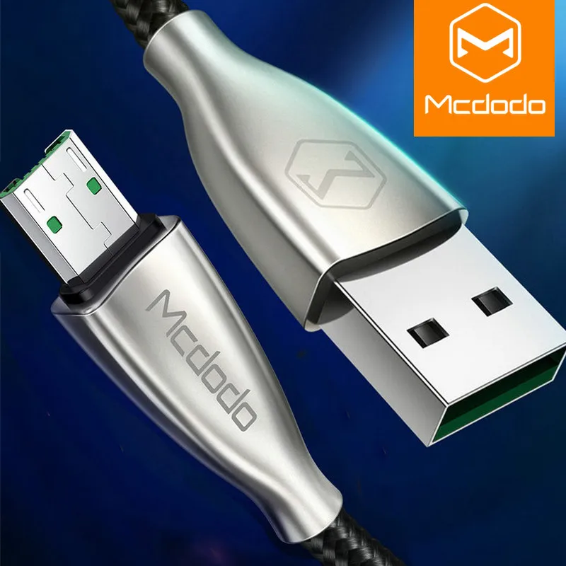 Micro кабель MCDODO 4A с поддержкой быстрой зарядки VOOC мобильный телефон зарядное