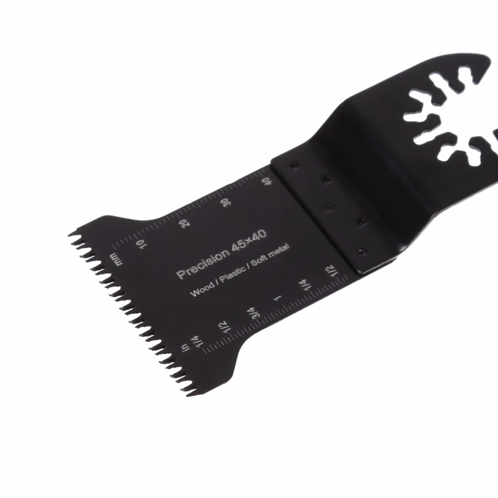 

1 pc 45mm Quick Release HCS Black Oscillating Multitool Japanese Teeth Saw Blade