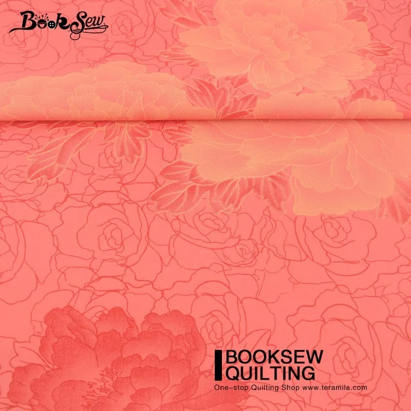 Домашний текстиль Booksew 100% хлопок саржевая ткань шитье скрапбукинг стеганая