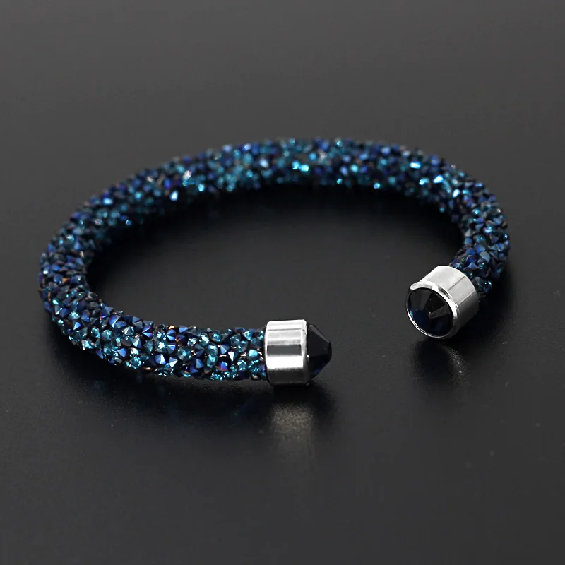 Ювелирные изделия VONNOR браслеты с кристаллами для женщин браслет одним кольцом