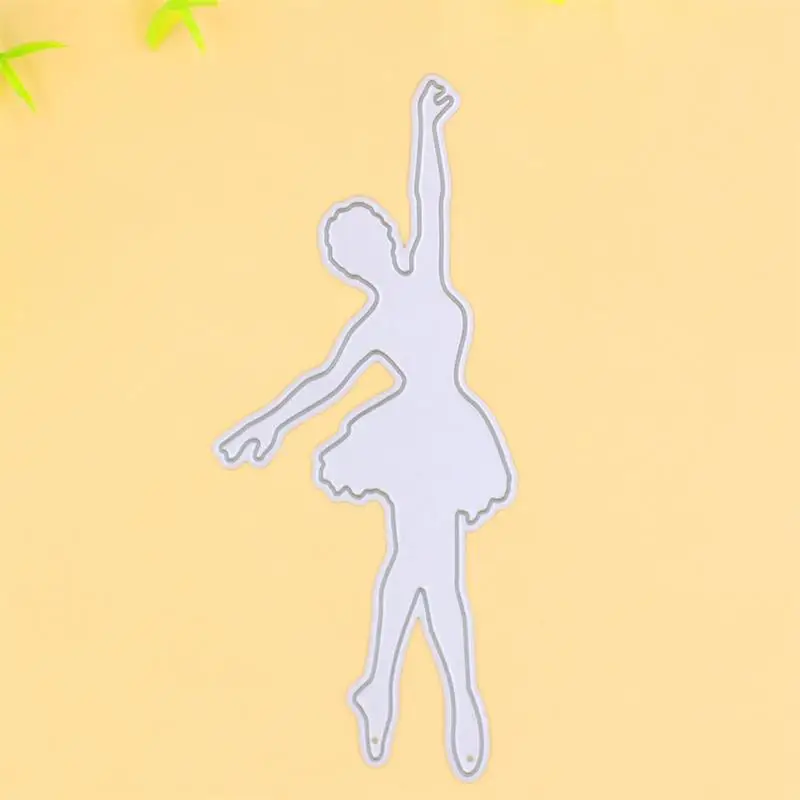 Металлические штампы YPP для танцев балерины металлические высечки скрапбукинг