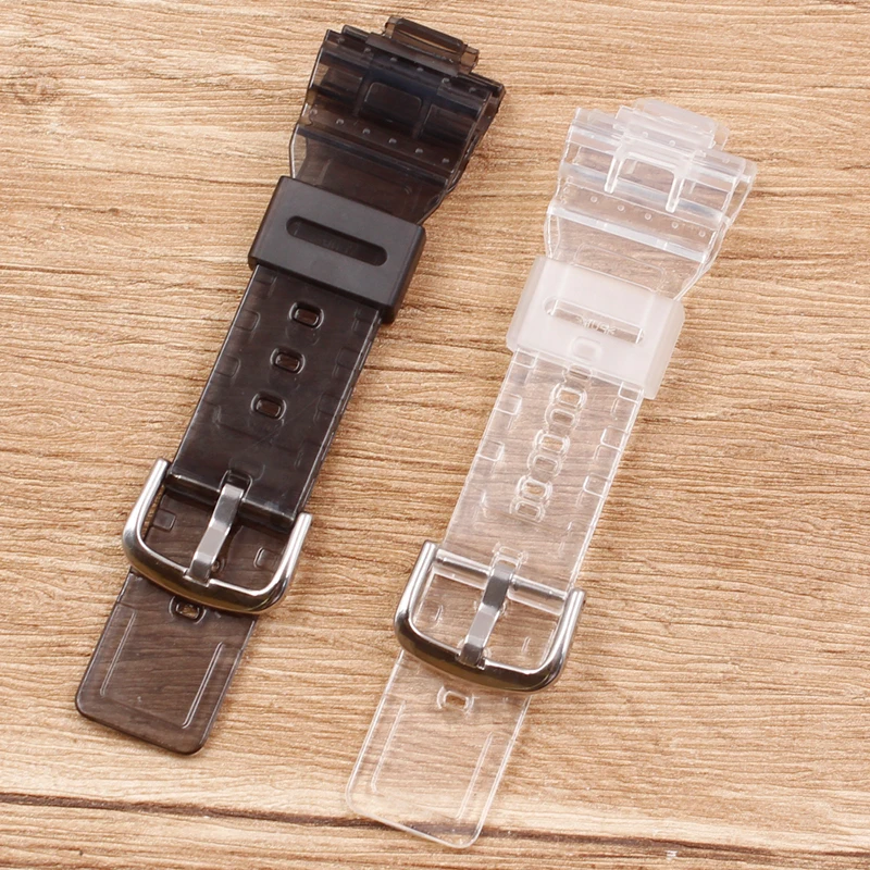 Watch Accessories Suitable for Casio baby-g series transparent strap BA-111 110 112 120 case strap set