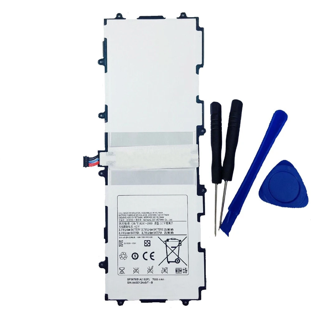Сменный аккумулятор 7000 мАч для SAMSUNG Galaxy Note 10 1 GT N8000 N8010 SP3676B1A|battery for samsung|battery samsung