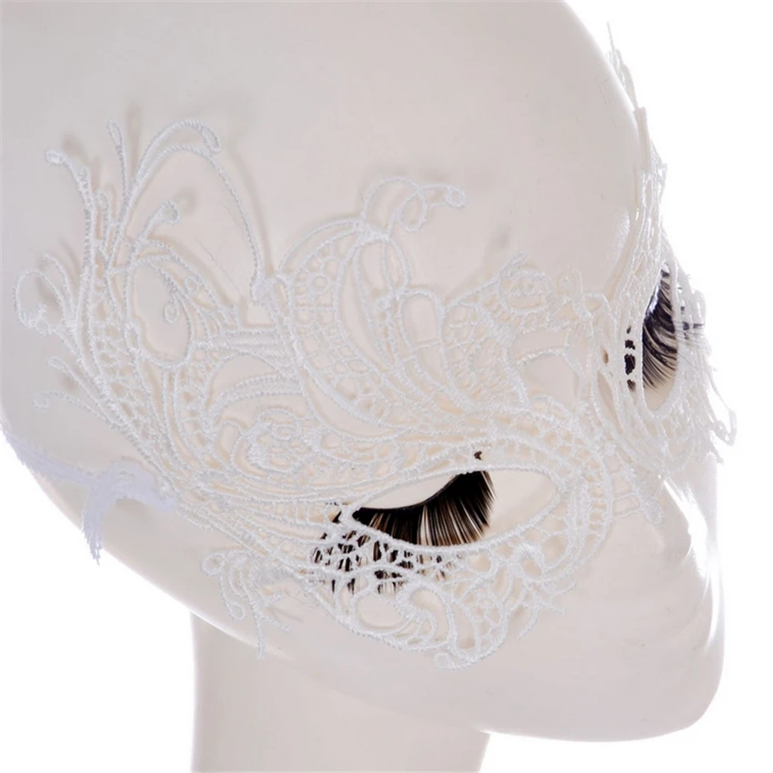 

12 pcs/ lot New Dancing Party Eye Mask Sexy Ball Lace Mask women Girls Catwoman Masquerade Cat Halloween Fancy Dress Costume-15
