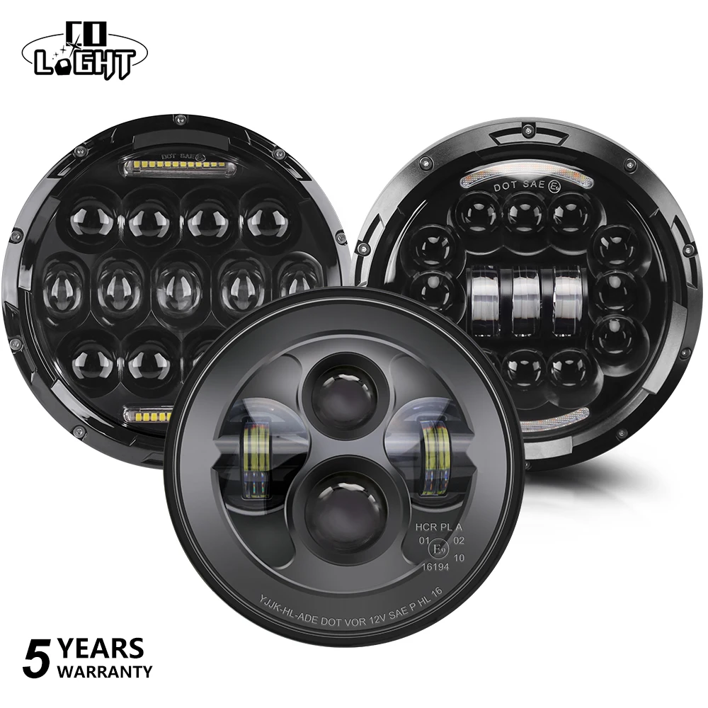 Фара CO LIGHT 7 &quotсветодиодная Автомобильная мотоциклетная фара дальний и ближний