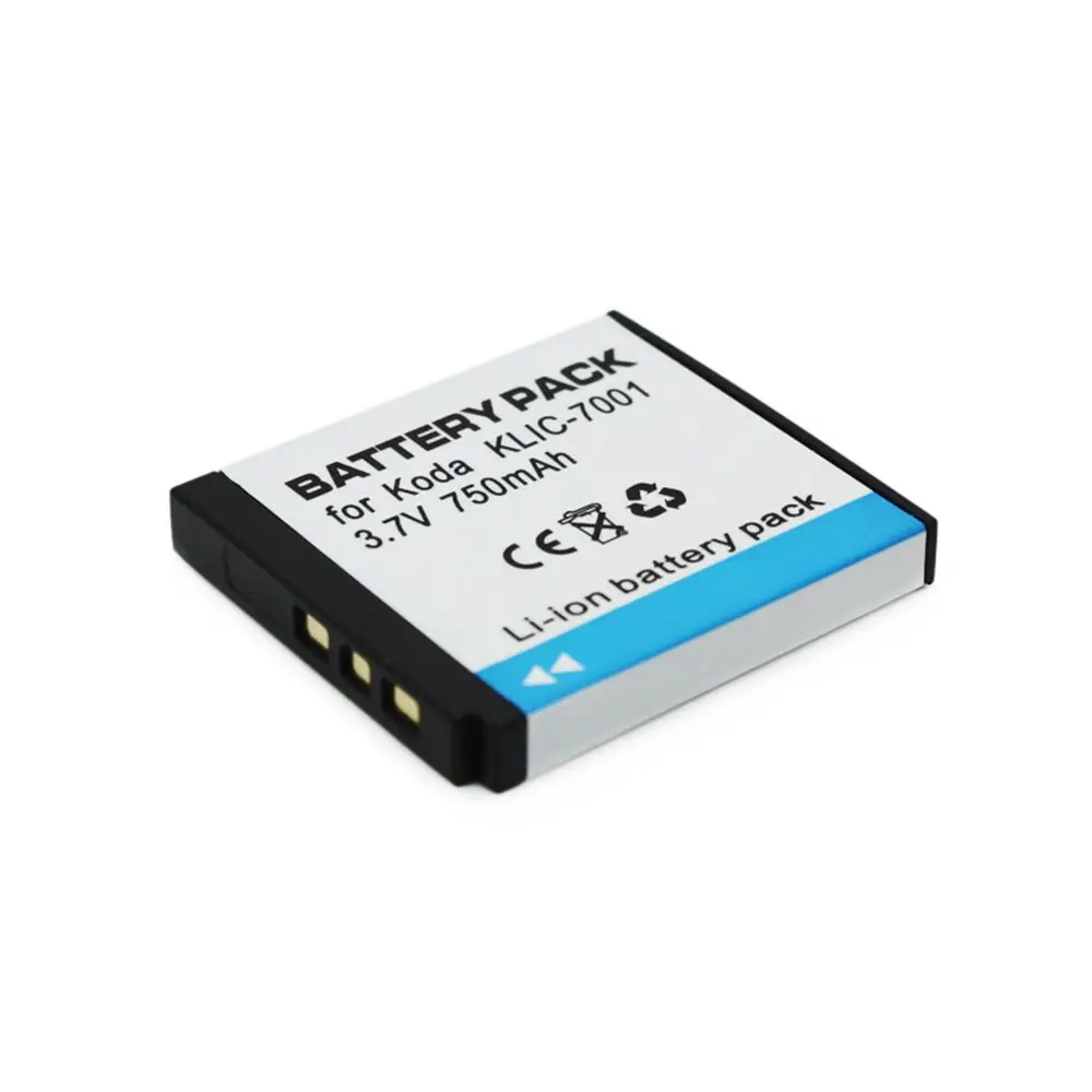 WHCYonline 750mAh KLIC 7001 K7001 аккумулятор цифровой камеры для Kodak M341 M340 M320 M1073|digital camera