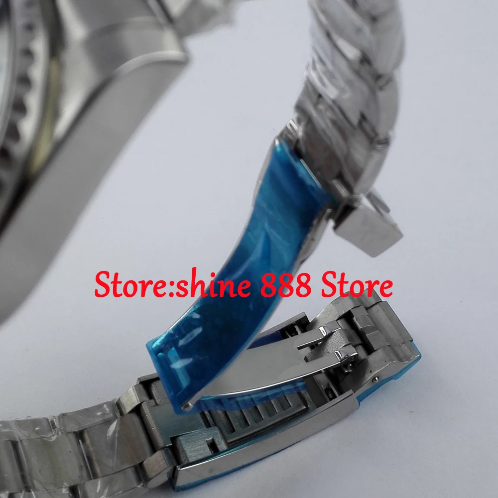 Мужские автоматические часы P3 с керамическим циферблатом и сапфировым стеклом 43