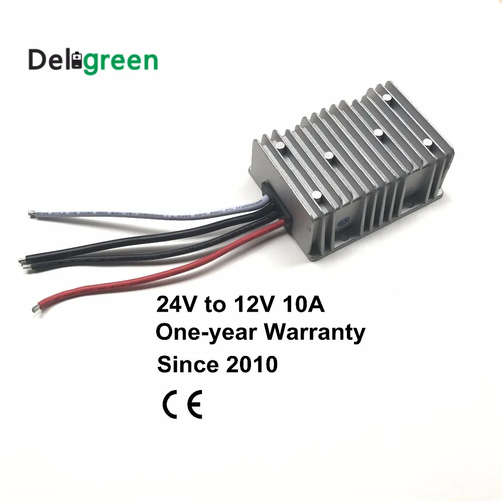 DC24V к DC 12 В 6A 10A 15A 20A понижающий модуль питания Регулятор водонепроницаемый понижающий преобразователь