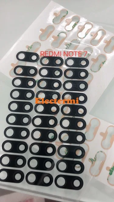 

Free Shipping 50PCS MI 5X For Xiaomi Mi A1 5X REDMI 6A REDMI 7 Note 7 Note7 Rear Back Camera Glass Lens Cover with Adhesive