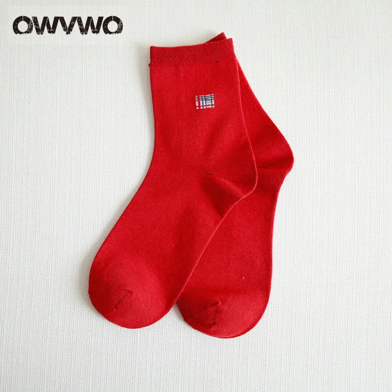 OWVWO 5 пар/лот 2018 Новый Для мужчин Цвет модные хлопковые носки Пот носки|Мужские