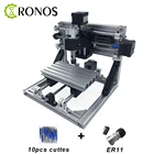 ЧПУ 1610 с ER11 ЧПУ гравировальный станок, Рабочая площадь 16x10x3 см, деревообрабатывающий маршрутизатор, ЧПУ маршрутизатор, гравировальная нержавеющая сталь, металл