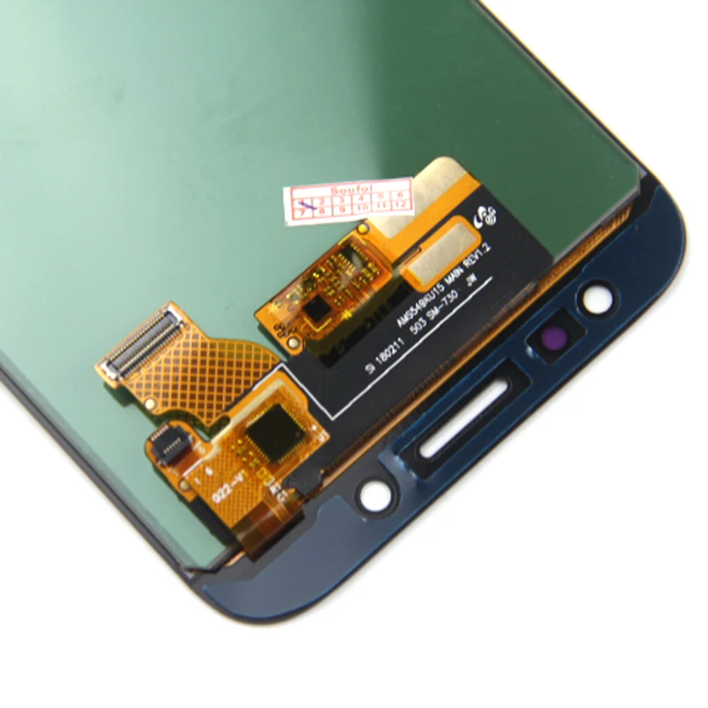 Для Samsung Galaxy J7 Pro 2017 LCD J730 J730F ЖК-дисплей + кодирующий преобразователь сенсорного