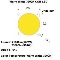 diy led u home high cri ra 95 200w cob led warm white 3200k dc47 52v 4 1a 21000lm for diy flash lightdiy home cinema projector