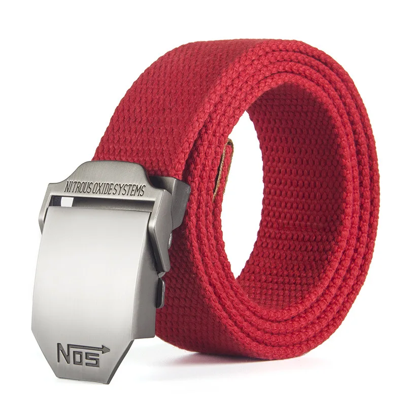 2019новая Мода NOS Универсальный холст мужской ремень Wo s тактический Мужской