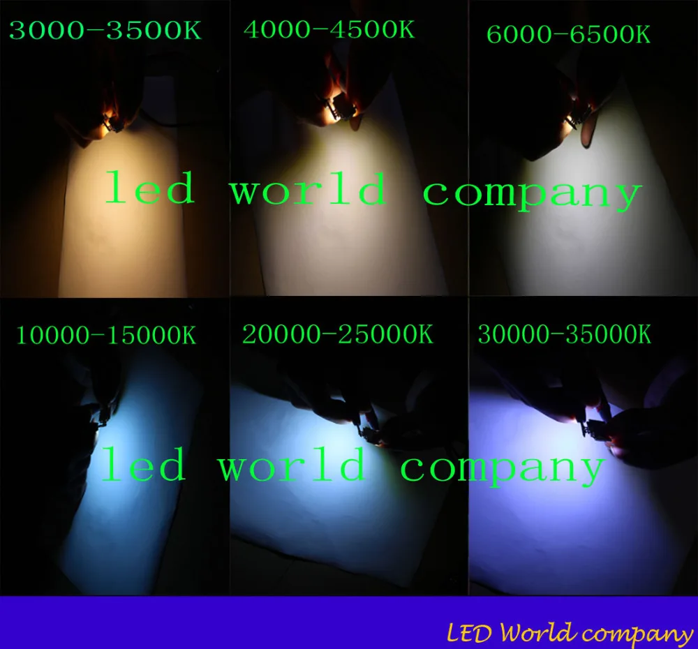 10 Вт 20 30 50 100 Высокая мощность LED Теплый/натуральный белый/холодный белый