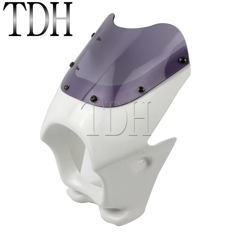 Передняя фара для мотоцикла обтекатель Yamaha RZ50 YB-1 YD50 TZR50 TZM50 Honda CB50 DAX GSX125E переднее