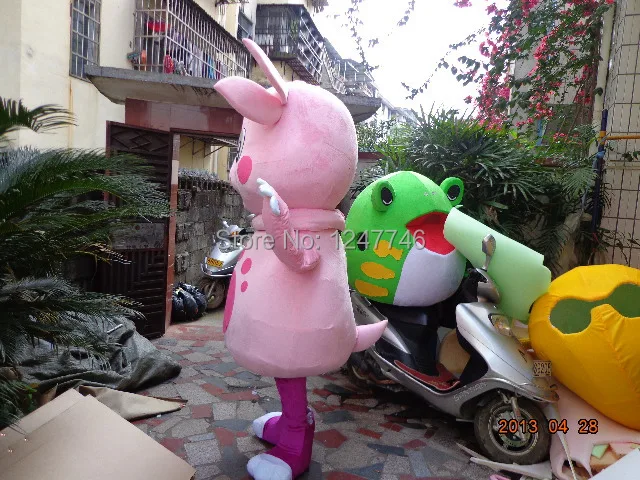 Высокое качество Лунтик талисман костюм подарок на Хэллоуин персонажи секс