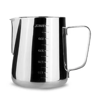 stainless steel milk frothing jug espresso coffee pitcher barista craft coffee latte milk frothing jug pitcher 350 600 1000ml